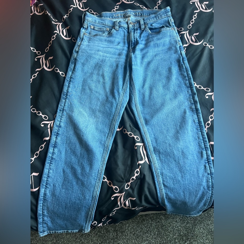 vintage american eagle medium wash jeans